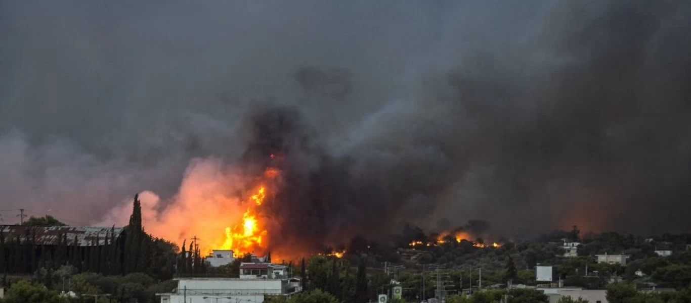 Φωτιά στην Αττική: Σε ύφεση το μέτωπο στη Μαλακάσα - Η εξέλιξη των πυρκαγιών